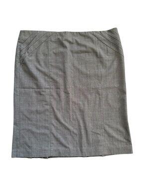 🛍️3 for $25🛍️ Ricki’s Size 18 Grey Plaid Skirt Pleated Hem Work Office Plus Size